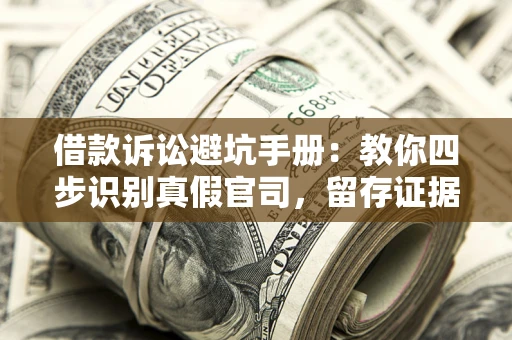 济南借款诉讼避坑手册：教你四步识别真假官司，留存证据不踩雷