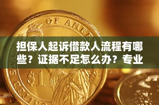 济南担保人起诉借款人流程有哪些？证据不足怎么办？专业律师解答