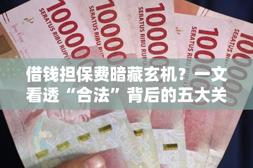 济南借钱担保费暗藏玄机？一文看透“合法”背后的五大关键陷阱