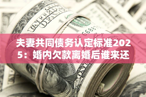 济南夫妻共同债务认定标准2025:婚内欠款离婚后谁来还? 济南夫妻共同债务认定标准2025:婚内欠款离婚后谁来还?