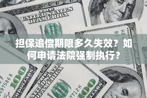济南担保追偿期限多久失效？如何申请法院强制执行？
