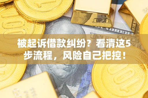 济南被起诉借款纠纷？看清这5步流程，风险自己把控！