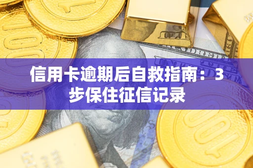 济南信用卡逾期后自救指南：3步保住征信记录